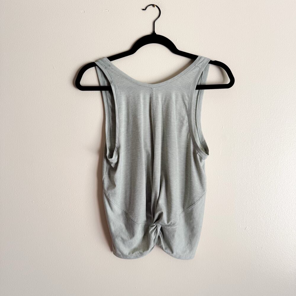 Athleta Green Essence Twist Front Sleeveless Tank - Medium